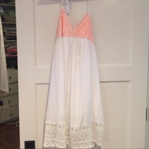 Summer halter dress